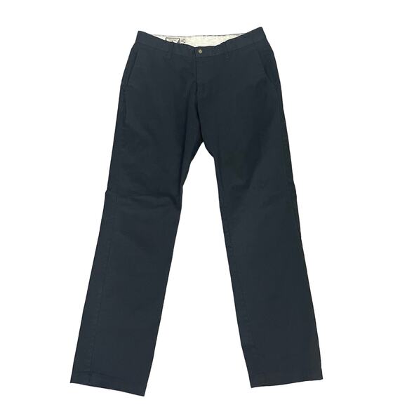 Volcom Other - Volcom Classic Black Chino Flat Front Straight Leg Pants US Men's 32